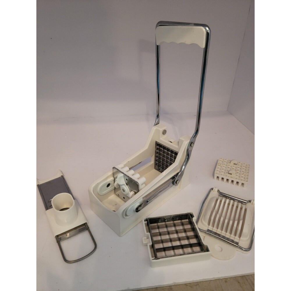 Progressive French Fry Maker GPC-2549 Cutting Potatoes & Veg's +assorted Slicers